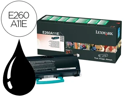 Toner laser original lexmark e260a31e 3500 p noir — Non classé