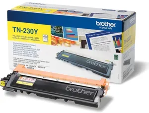 Toner laser original brother tn230y 1400 p jaune — Non classé