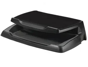 Support moniteur q-connect écran plat robuste espace rangement supporte 5kg — Non classé