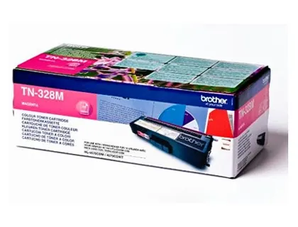 Toner laser original brother tn328m 6000 p magenta — Non classé