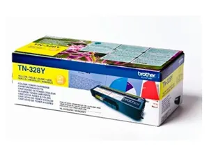 Toner laser original brother tn328y 6000 p jaune — Non classé