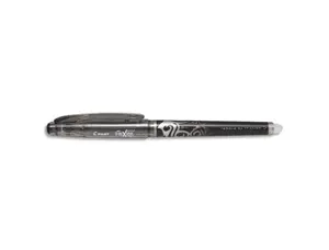 Roller pilot frixion point pointe aiguille 0.3mm encre effaçable grip préhension rechargeable gomme sertie noir — Non classé