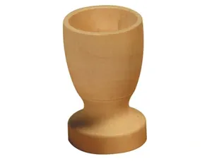 Coquetier en bois à décorer hauteur 7cm — Non classé