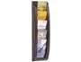 PAPERFLOW Porte-brochures mural Quick fit, 1/3 A4, noir — Classement & archivage — vue 2