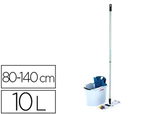 Ensemble seau balai us mini 10l 5l essoreur balai plat petites surfaces manche alu extensible en option — Non classé