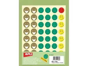 Gommette Sourire Apli Agipa Repositonnable Pochette 576 Unités — TRAVAUX MANUELS