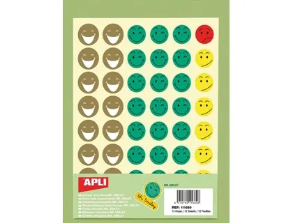 Gommette Sourire Apli Agipa Repositonnable Pochette 576 Unités — TRAVAUX MANUELS