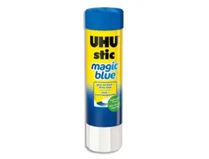 Colle blanche uhu stic magic papier carton couleur transparente après séchage bâton 8.2g — Non classé