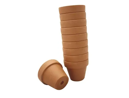 Pot terre cuite graine creative diametre 5cm lot 10  unites — Non classé