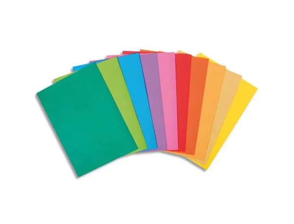 Paquet de 30 sous-chemises 80g ROCK"S format 22x31 cm, coloris assortis, EXACOMPTA — Classement & archivage