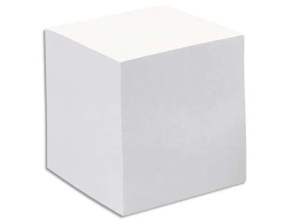 Recharge quo vadis bloc cube plexiglass boîte distributrice 590f 80g coloris blanc        914000 — Non classé