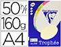 Papier Couleur Clairefontaine Trophée Personal Paper Pack A4 160g/M2 Ivoire Paquet 50 Feuilles Unicolores — Papier… — vue 2
