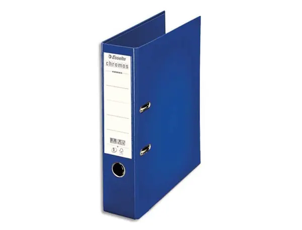 Esselte Classeur à levier Chromos, A4, 80 mm, bleu — Classement & archivage