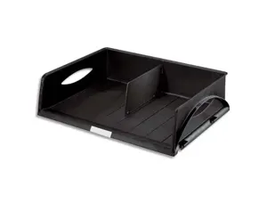 LEITZ Bac à courrier Sorty Jumbo, format A3/C3, noir — Classement & archivage
