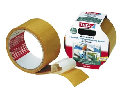 Toile adhésive tesa double-face fixation revêtement sol 50mmx5m — Non classé