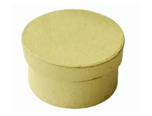 Boîte en carton à décorer forme ronde diamètre 7mm hauteur 3.9cm — Non classé