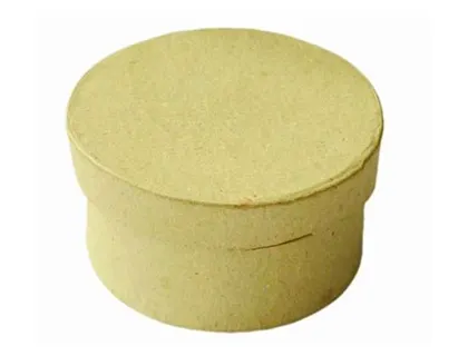Boîte en carton à décorer forme ronde diamètre 7mm hauteur 3.9cm — Non classé