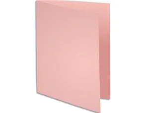 EXACOMPTA Chemises SUPER 250, A4, rose — Chemises & trieurs