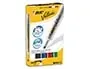 Marqueur Bic Velleda 1791 Effaçable Pointe Biseautée Tracé 2/5mm Corps Plastique Encre Cétone Boîte 4 Unités —… — vue 2