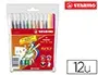 STABILO Feutre Trio A-Z, étui en carton de 12 — Fournitures — vue 2