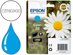 Cartouche d'encre original epson c13t18024010 175 p cyan — Non classé