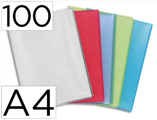 Protège-documents exacompta chromaline polypropylène 200 vues coloris assortis — Non classé