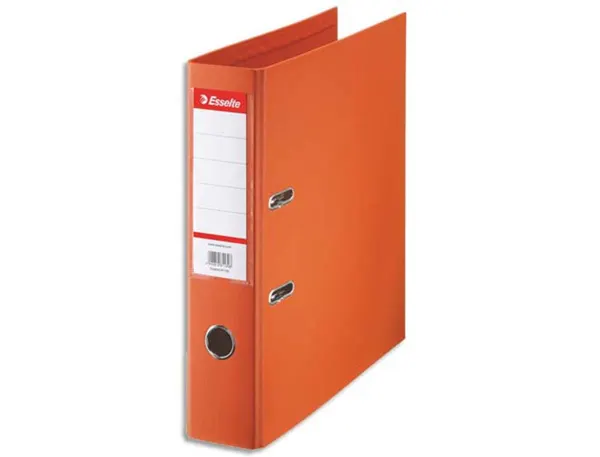Classeur levier esselte standard a4 polypropylene dos 75mm coloris orange — Non classé