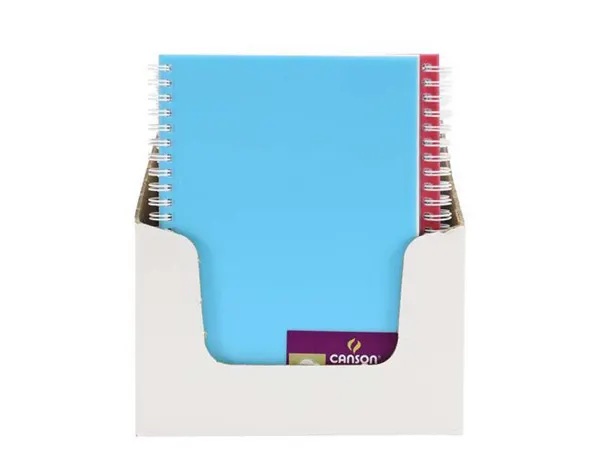Carnet de notes canson 14,8x21cm 120g couleurs assorties couverture pp 100 pages — Non classé
