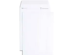 Pochette clairefontaine velin auto-adhesive 120g format c5 162x229mm coloris blanc boite 50 — Non classé