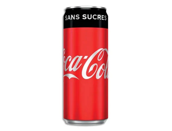 Boisson gazeuse coca cola zero sans sucre canette slim 33 cl — Non classé