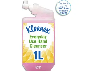 Crème de lavage pour les mains kleenex à usages courants cartouche 1 litre — Non classé