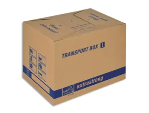 Carton de demenagement tidypac double cannelure format l dim l50 x h35 x p35,5 cm coloris brun — Non classé