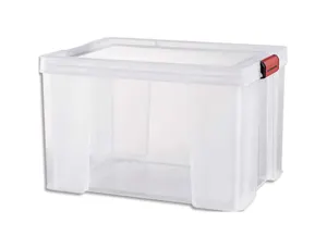 Bac de rangement clip n store sundis renforce capacite 75 l dim 62,5 x 35 x 40 cm — Non classé