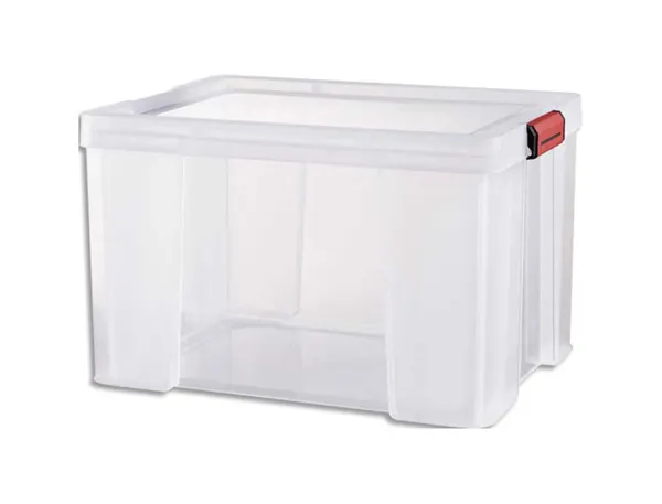 Bac de rangement clip n store sundis renforce capacite 75 l dim 62,5 x 35 x 40 cm — Non classé