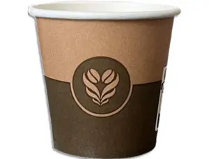 Gobelets en carton decor barista format 10 cl 4 oz 50 unites — Non classé