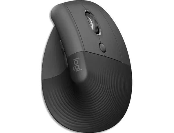 Souris sans fil ergonomique logitech lift verticale pour droitier réf 910-006473 — Non classé