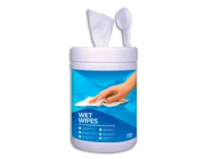 Lingettes multi-usages albiore imprégnées alcool boîte 100 — Non classé