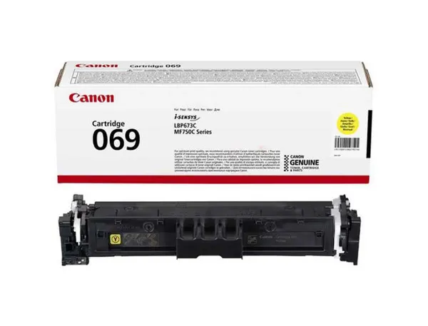 Toner laser original canon 069 jaune — Non classé