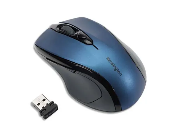 Souris sans fil kensington pro fit taille moyenne coloris bleu — Non classé