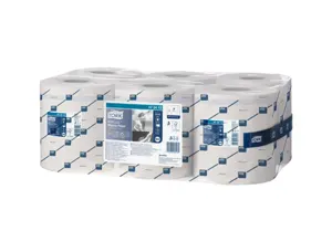 Bobines essuyage tork maxi reflex dévidage central feuille à feuille 114 m 1 pli blanc lot 6 — Non classé