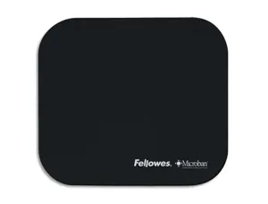 Tapis de souris fellowes antibactérien microban coloris noir — Non classé