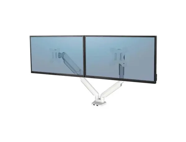 Bras porte-écran double fellowes platinum series blanc — Non classé