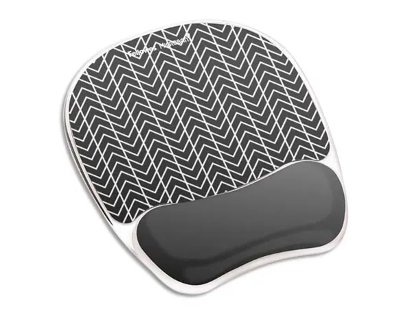Tapis de souris fellowes gel avec repose-poignet microban — Non classé