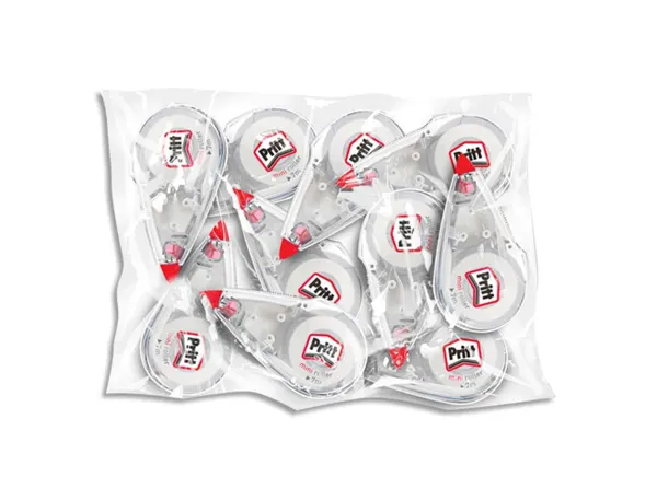 Rollers de correction pritt frontaux jetables 4,2 mm x 7 m avec capuchon lot 10 — Non classé