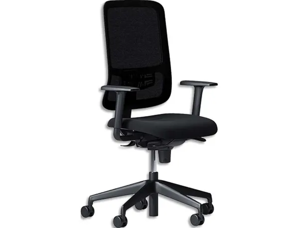 Fauteuil de bureau nowy styl utila dossier mesh mécanisme synchrone avec accoudoirs — Non classé