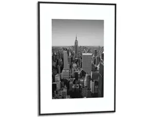 Cadre photo paperflow aluminium noir format 60 x 80 cm — Non classé