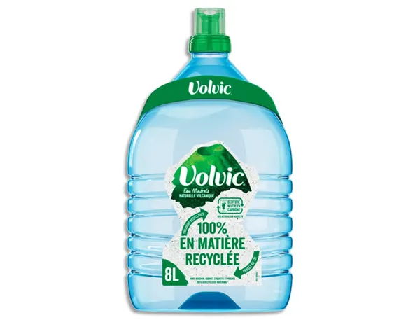 Eau minérale volvic plate bouteille fontaine 8 l — Non classé
