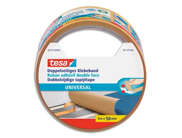 Adhésif double face tesa fixation extra-forte 50 mm x 5 m coloris blanc — Non classé