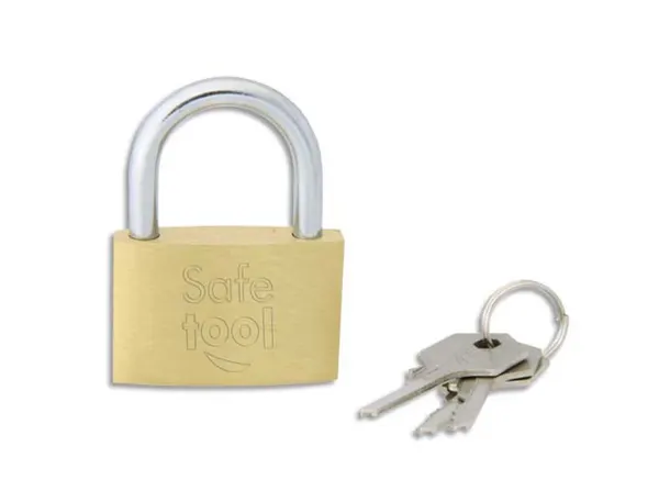 Cadenas wonday laiton 30 mm avec 3 clés — Non classé