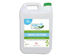 Nettoyant degraissant multi-usages action verte bidon 5 l parfum menthe — Non classé